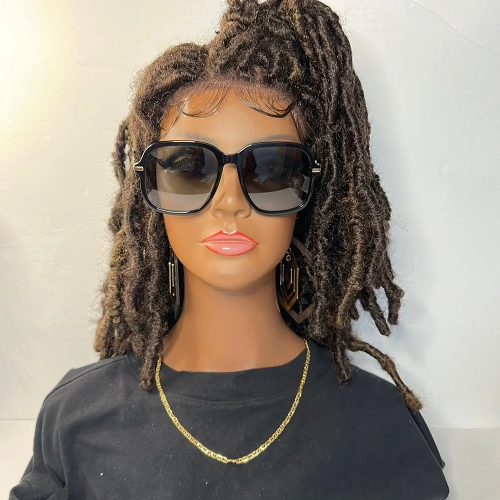 💯 - New Authentic Women's Rectangle Oversized Gg0887s 001 57mm Sunglasses - Picture 4 of 13